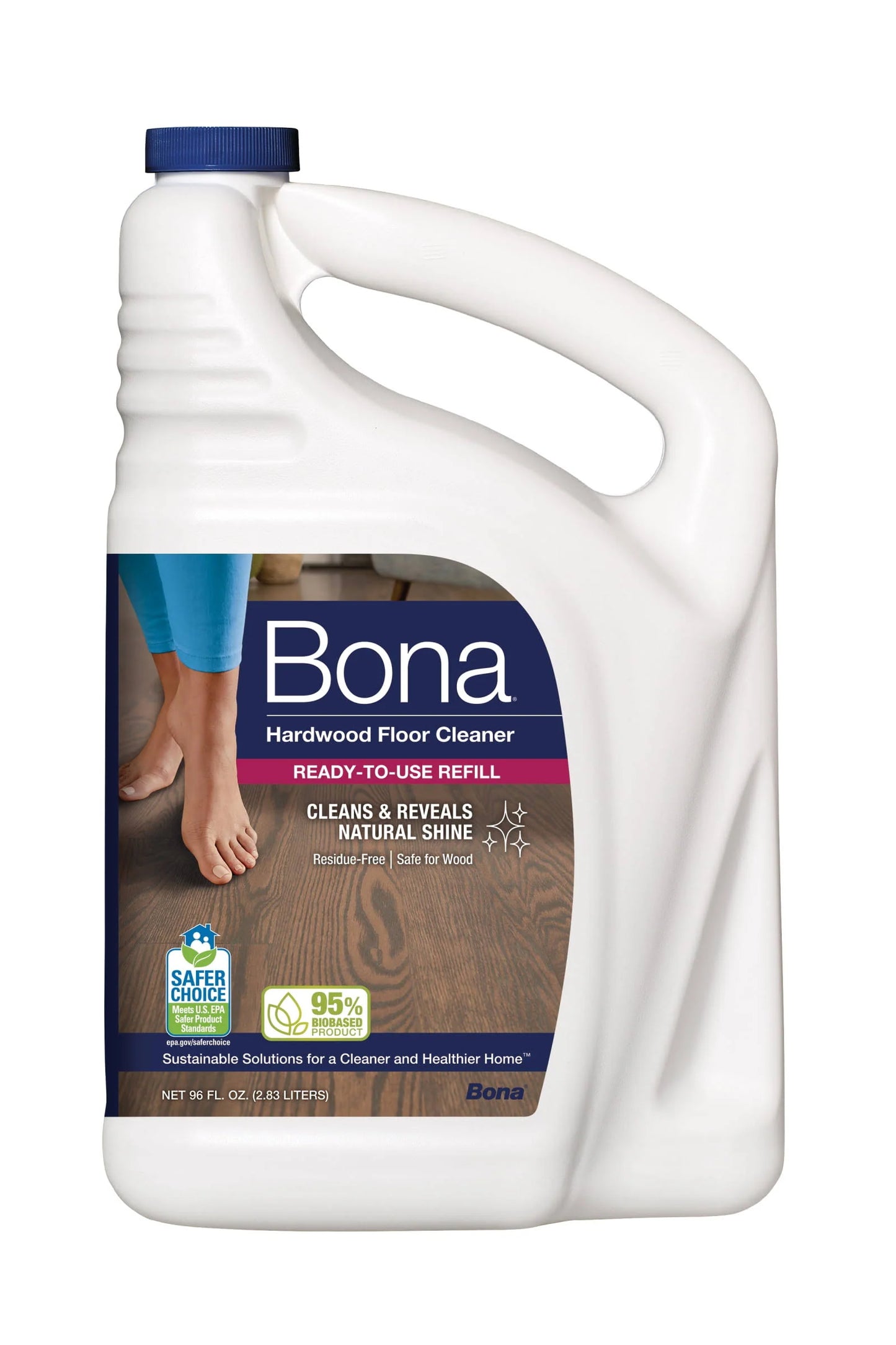 Bona Hardwood Floor Cleaner Refill - 96 fl oz jug