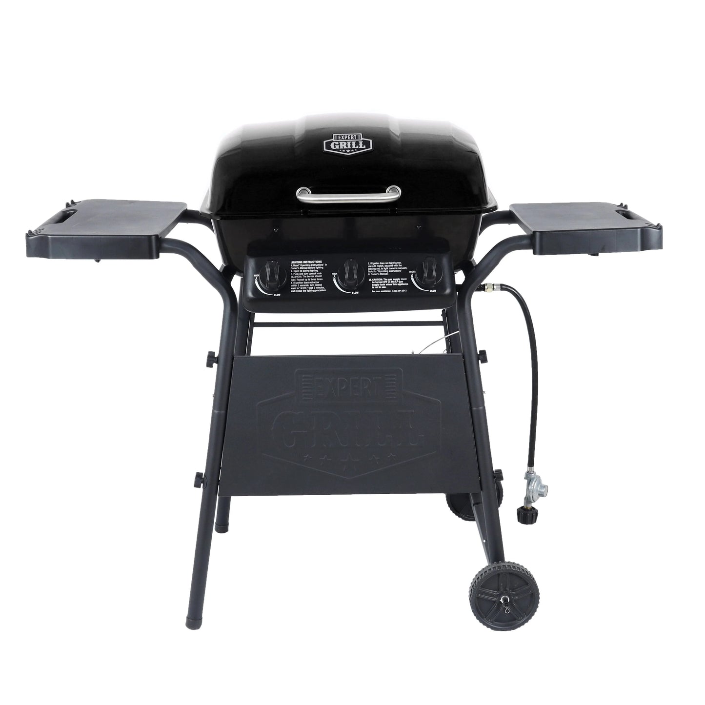 Expert Grill XG10-101-002-02 3 Burner 27,000 BTU GAS Grill, Black