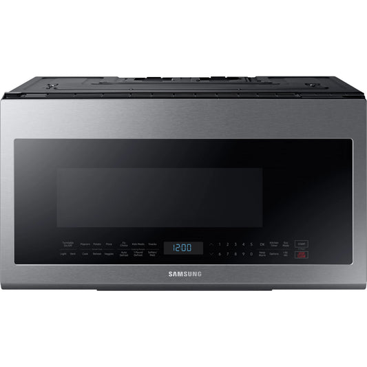 Samsung - 2.1 Cu. ft. Over The Range Microwave - Stainless Steel