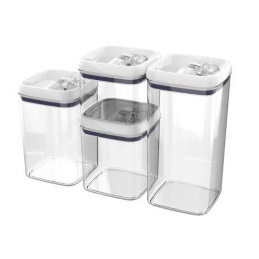 Better Homes & Gardens Flip-Tite Square Container Set - 4 ct