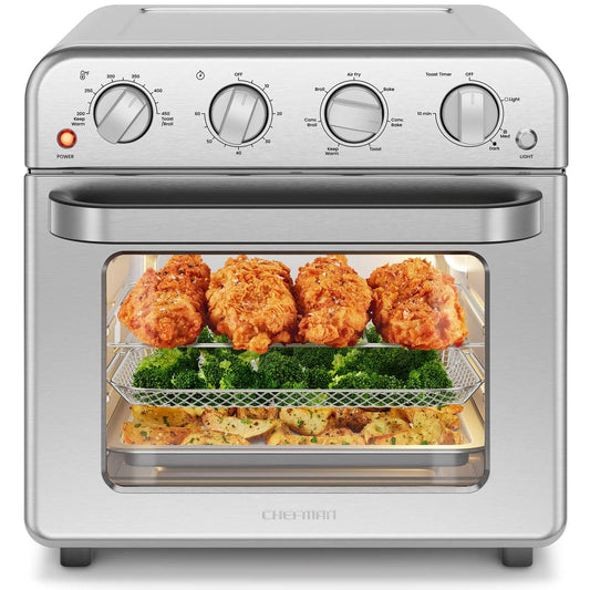 Chefman 18L Toaster Oven Air Fryer, New