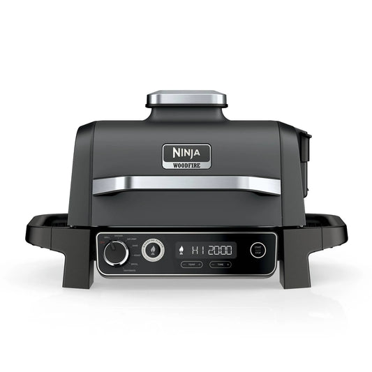 Ninja OG701TGT 7-in-1 Master Woodfire Outdoor Grill and Smoker - Black