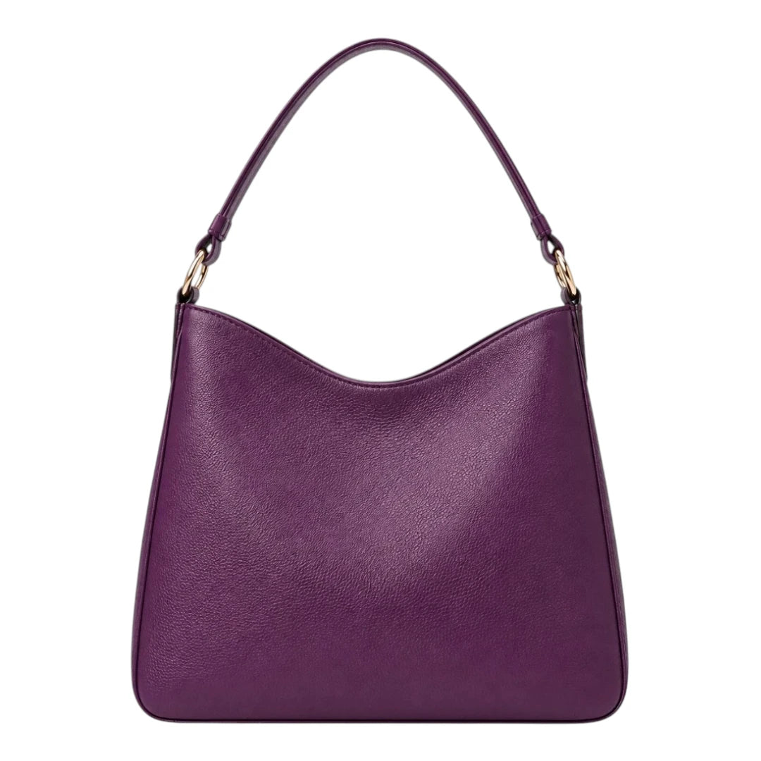 Bagrax Elegant Purple Shoulder Handbag Premium Leather Finish