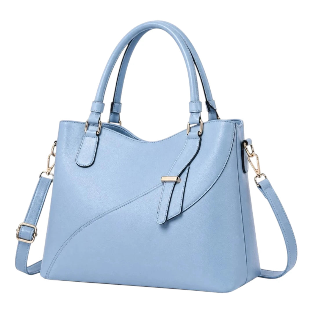 Bagrax Elegant Sky Blue Handbag for Women