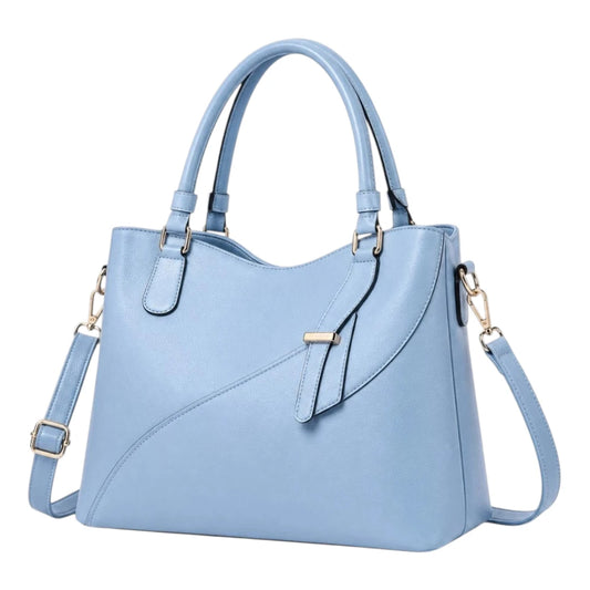 Bagrax Elegant Sky Blue Handbag for Women