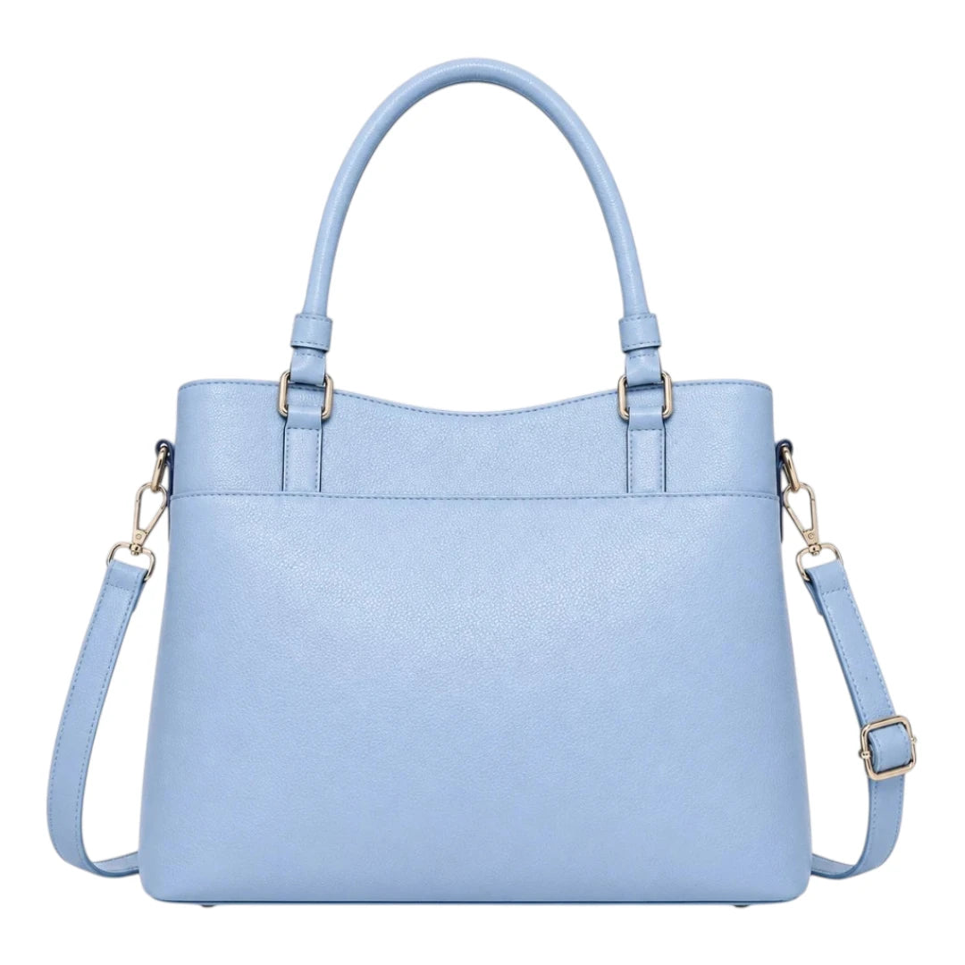Bagrax Elegant Sky Blue Handbag for Women