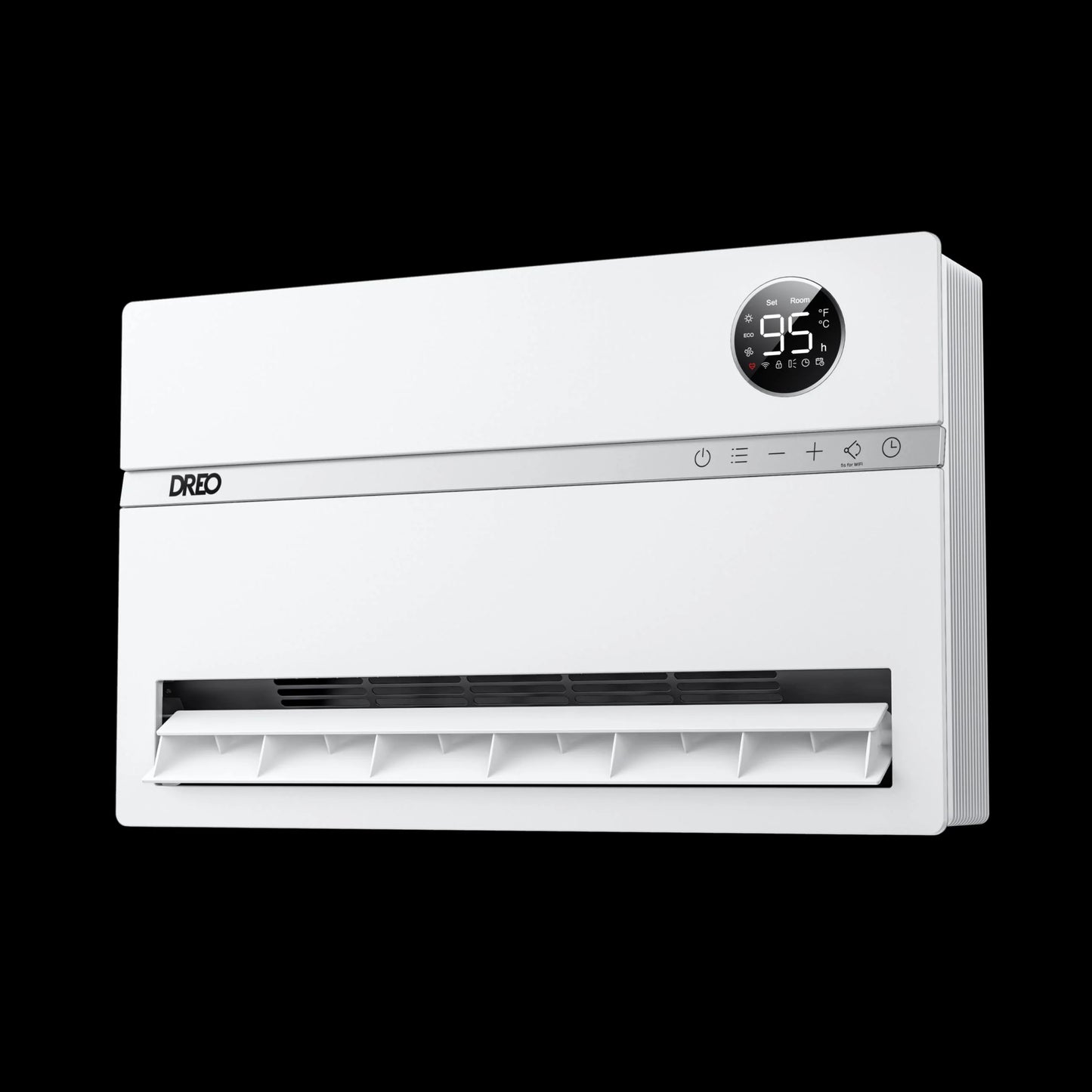 Dreo Smart Wall Heater, Electric Space Heater for Bedroom 1500W