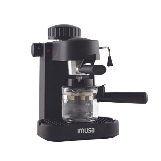 IMUSA 4 Cup Espresso/Cappuccino Maker - Black
