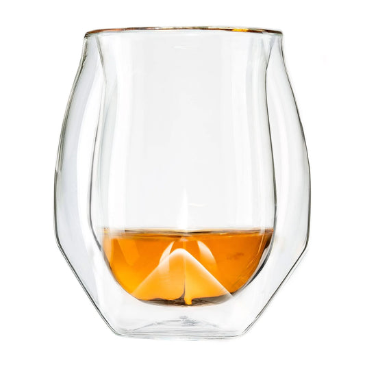 Norlan Whisky Glass (Clear Single Glass with Polishing cloth)
