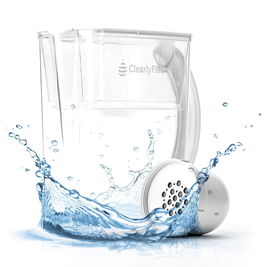 Clearly Filtered Water Filter Pitcher | Guaranteed to Remove More Contaminants